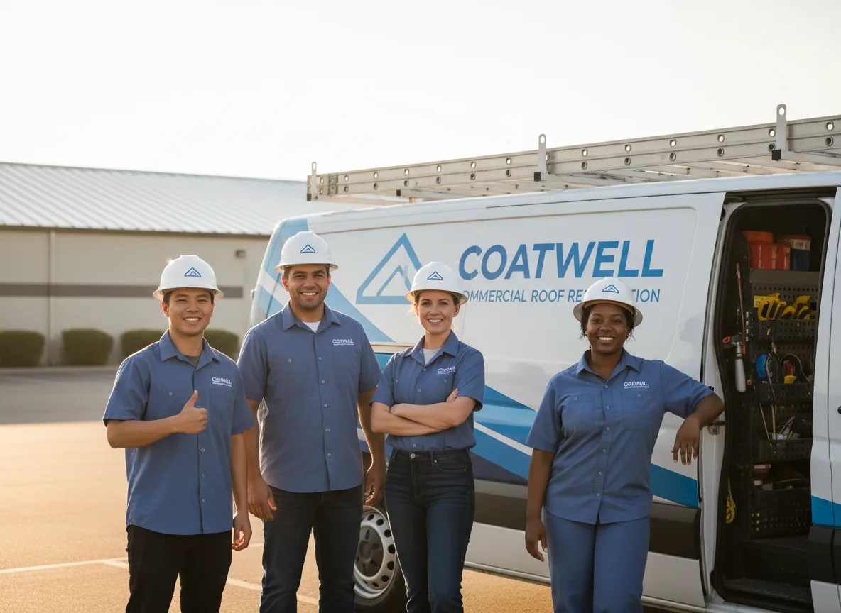 Commercial roof coating company in Oblong, IL